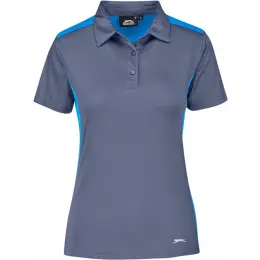 Ladies Glendower Golf Shirt Aqua Front